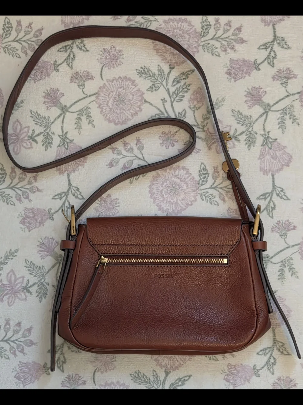 Fossil Women's Harper Eco Leather Flap Crossbody
